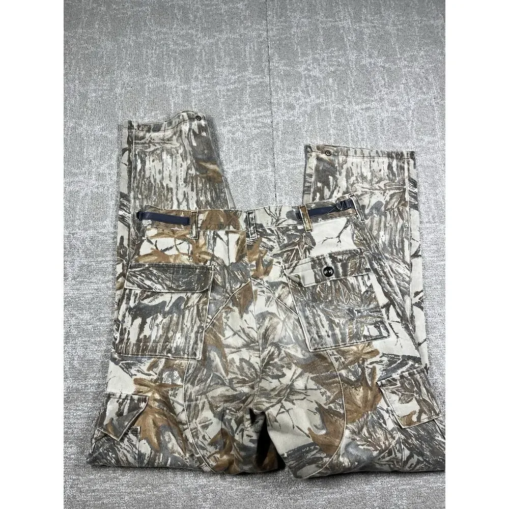 Vintage Gander Mountain Realtree Straight Leg Cargo Pant Men Size 34-36 M